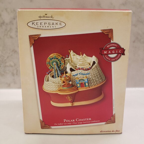 Hallmark Keepsake Ornament 2003 Polar Coaster with Sounds and Movement - Picture 1 of 11